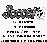 Football International screenshot 4 for GameBoy
